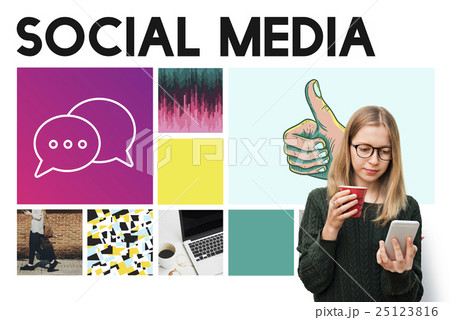 Social Media Blog Communication Chat Communication Social Media Blog Communication Chat Communication 25123816
