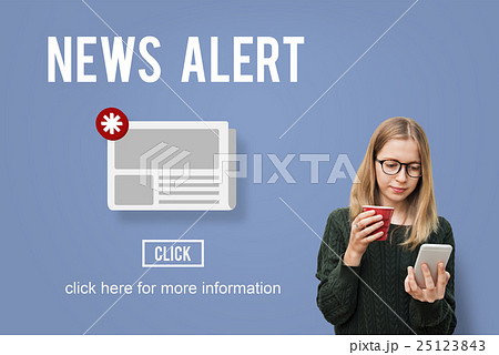 News Alert Newsletter Announcement Daily Concept News Alert Newsletter Announcement Daily Concept 25123843