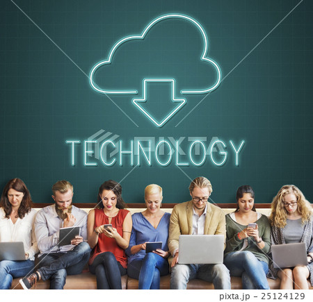 Cloud Computing Technology Networking Download Concept 25124129