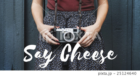 Say Cheese Photo Shutter Smiling Concept Say Cheese Photo Shutter Smiling Concept 25124640