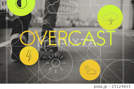 Climate Forecast Overcast Season Temperature Concept Climate Forecast Overcast Season Temperature Concept 25124655