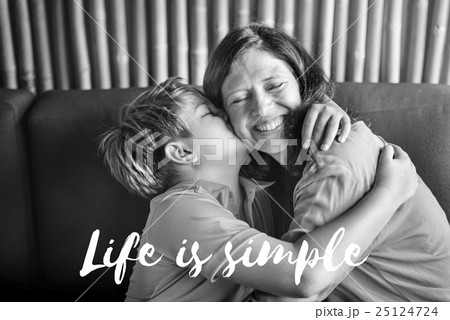 Parents Love Son Bliss Words Graphic Concept 25124724