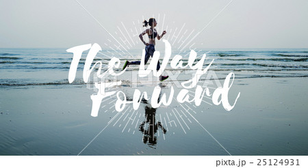 The Way Forward Aim Ahead Determination Vision Concept 25124931
