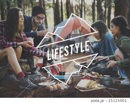 Camping Adventure Trekking Nature Relaxation Concept 25125001