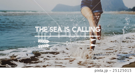 Summer Vacation Holiday Beach Sunny Concept 25125015