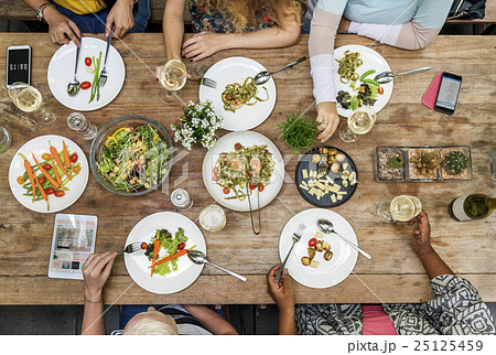 Lunch Celebration Meeting Friends Concept 25125459