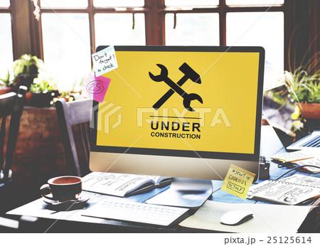 Under Construction Technical Problems Progress Concept Under Construction Technical Problems Progress Concept 25125614