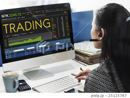 Stock Exchange Trading Forex Finance Graphic Concept Stock Exchange Trading Forex Finance Graphic Concept 25125767
