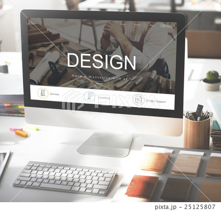 Renovation Repair Construction Design Website Concept 25125807