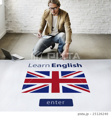 Learn English Language Online Education Concept Learn English Language Online Education Concept 25126240