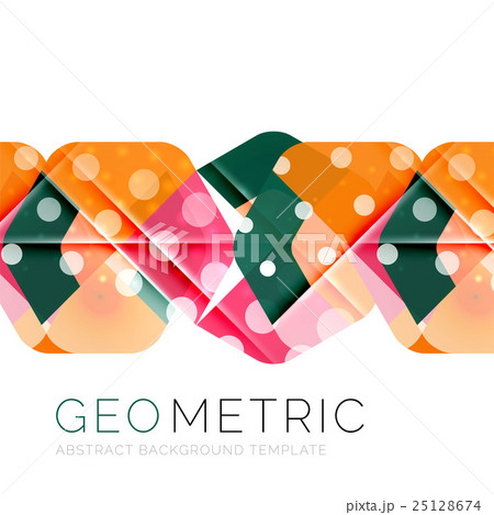 Geometrical minimal abstract background with light 25128674