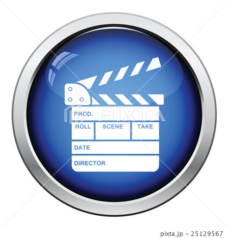 Clapperboard icon Clapperboard icon 25129567