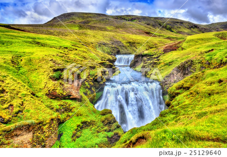 One of numerous waterfalls on the Skoga River - 25129640