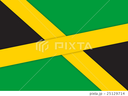 The national flag of Jamaica 25129714