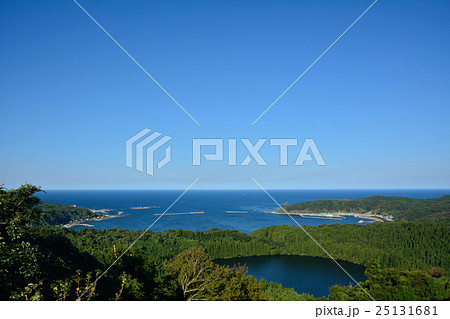 八望台　男鹿国立公園　秋田県 25131681