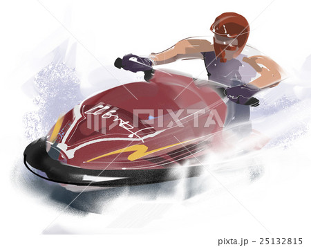 ジェットスキーのイラスト素材