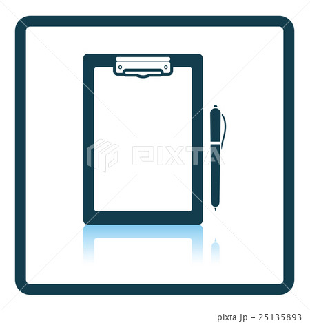 Icon of Tablet and pen Icon of Tablet and pen 25135893