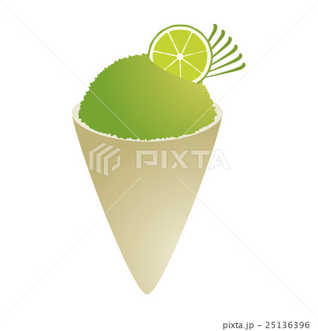Lime snowcone 25136396