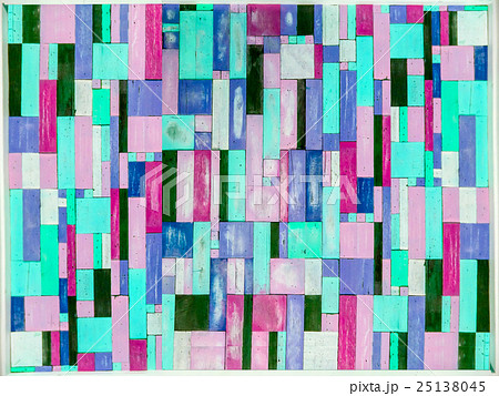 blue and light blue wood pieces vertical 25138045