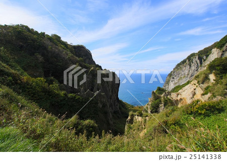 名勝ピリカノカ・絵鞆半島外海岸・ハルカラモイ 25141338