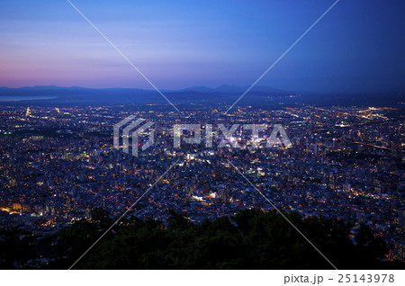 札幌藻岩山から見た夜景 札幌藻岩山から見た夜景 25143978