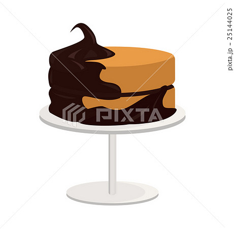 Half frosted Cake 25144025