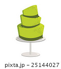 Green Topsy Turvy Cake 25144027