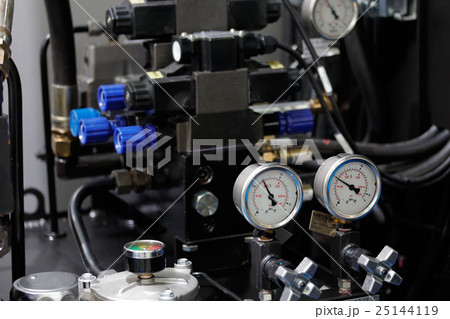 hydraulic system of cnc machine 25144119