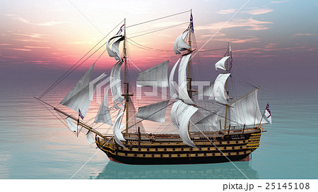A Sail Boat Stock Illustration