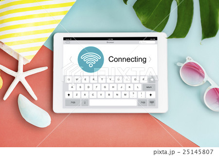 Connecting Internet Network Wifi Concept 25145807
