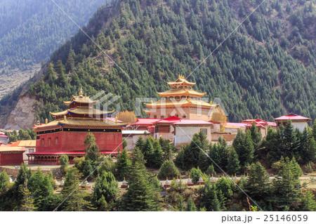 Chinese temple or pagoda tibet style 25146059