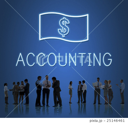 Saving Cash Flow Accounting Money Icon Concept Saving Cash Flow Accounting Money Icon Concept 25146461