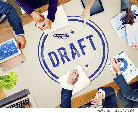 Draft Design Line Outline Sketch Style Graphic Concept Draft Design Line Outline Sketch Style Graphic Concept 25147034