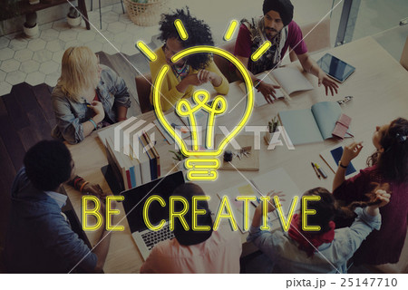 Be Creative New Imagination Innovation Graphic Concept Be Creative New Imagination Innovation Graphic Concept 25147710