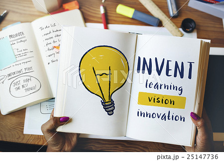 Creative Think Invention Inspiration Concept 25147736