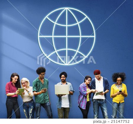 Global Worldwide Connection World International Concept Global Worldwide Connection World International Concept 25147752