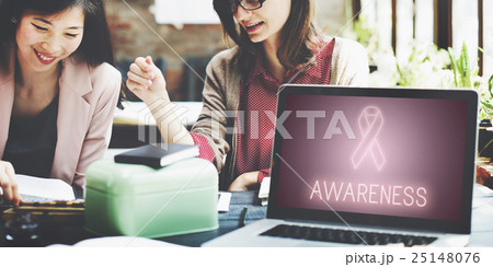 Breast Cancer Support Fight Care Hope Graphic Concept 25148076