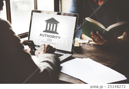 Authority Government Pillar Graphic Concept Authority Government Pillar Graphic Concept 25148272
