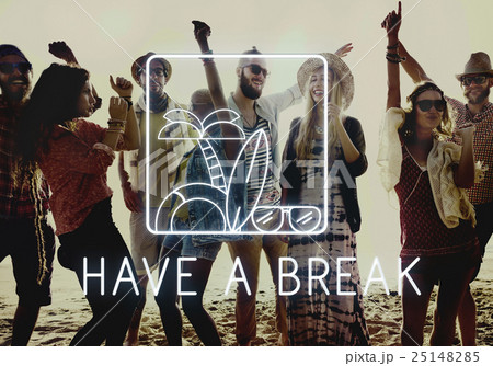 Summer Beach Sea Coast Graphics Concept 25148285