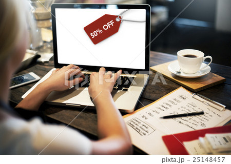 Sale Discount Label Tag Commerce Concept 25148457