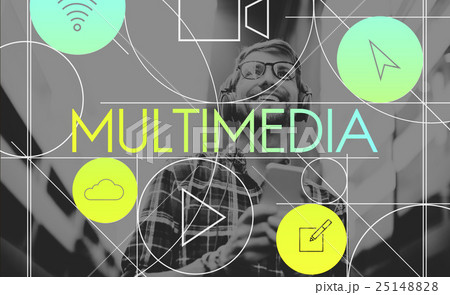 Communication Connection Internet Media Concept 25148828
