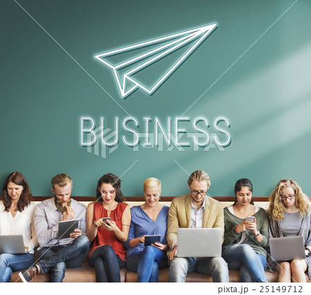 Launch Business Mission Startup Begin Mission Concept 25149712