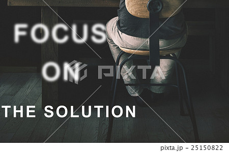 Focus On Aim Concentrate Target Determine Concept Focus On Aim Concentrate Target Determine Concept 25150822