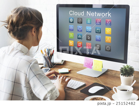 Application Cloud Network Communication Internet Concept Application Cloud Network Communication Internet Concept 25152482