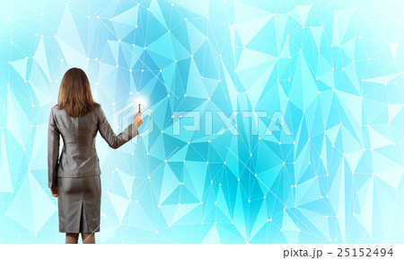 Social net concept 25152494