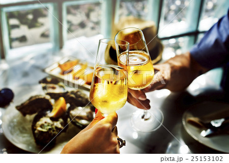 Champaign Celebration Toast Beverage Concept 25153102