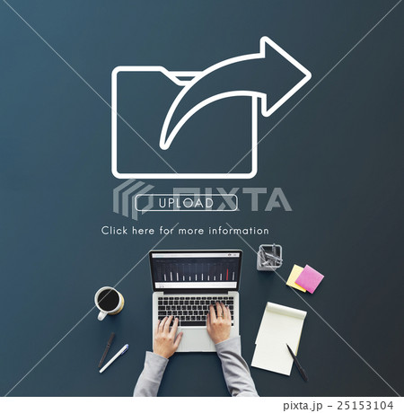 Data Transfer Exchange Sharing Sync Upload Concept 25153104