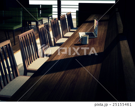 カフェの風景 25155461