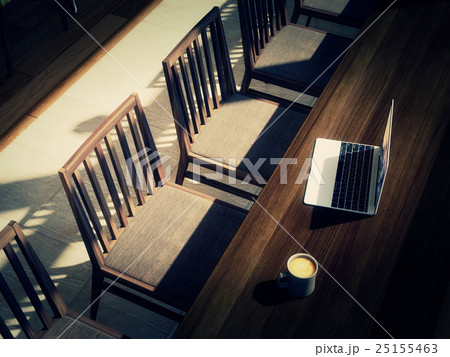 カフェの風景 25155463