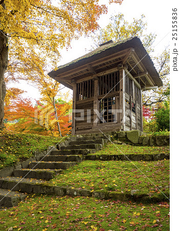 世界遺産 平泉 中尊寺の紅葉 世界遺産 平泉 中尊寺の紅葉 25155836